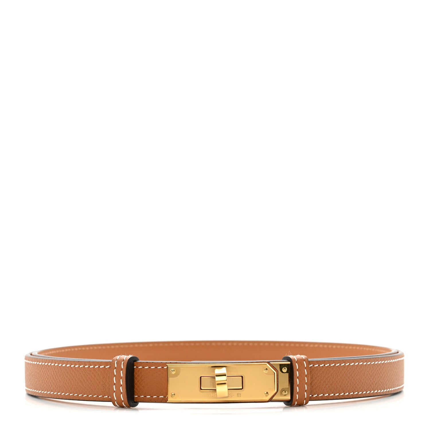 Hermes Epsom Kelly Belt Gold 1 of 4