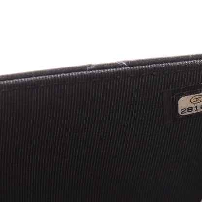 Chanel Lambskin Quilted Wallet On Chain WOC Black 9 of 11