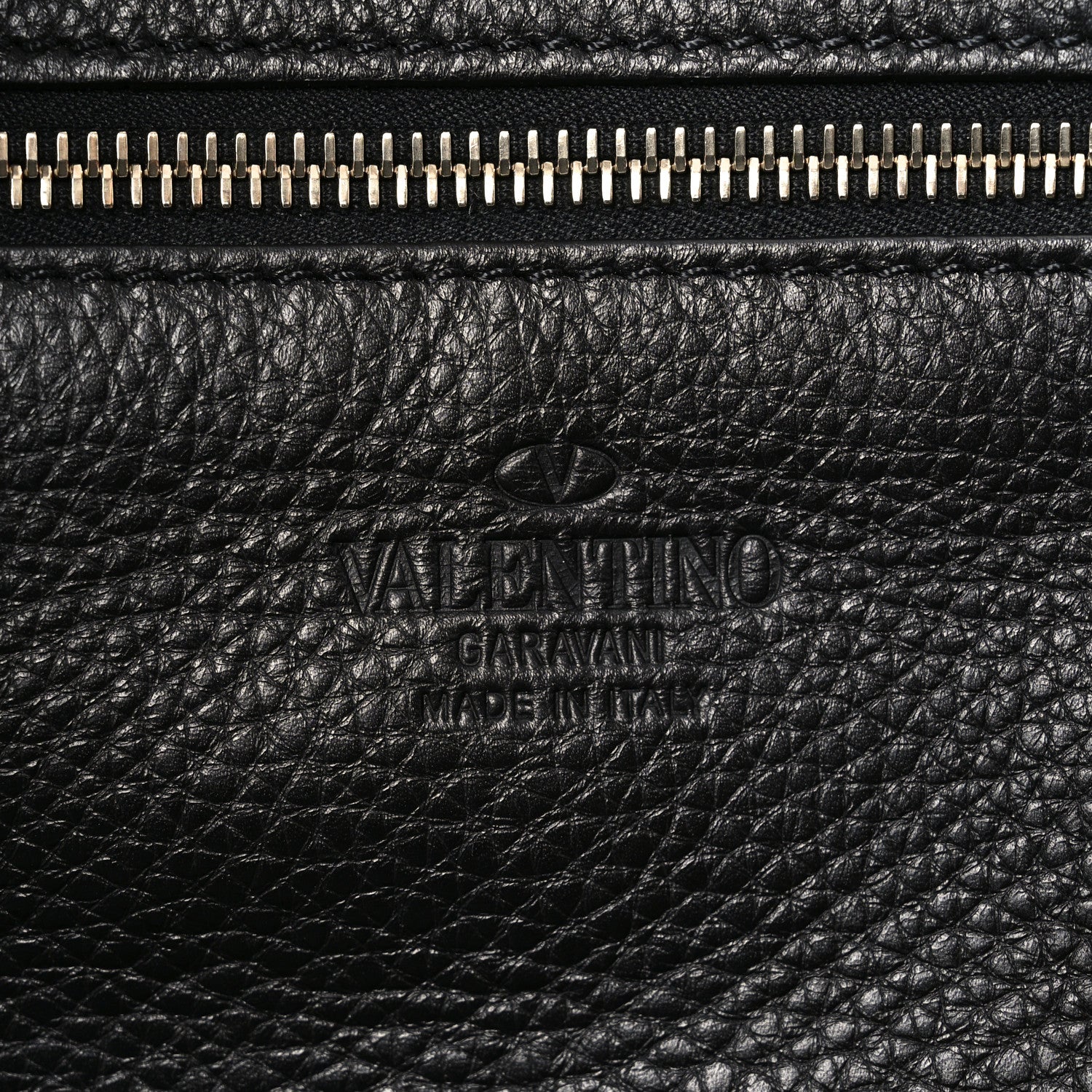 Valentino Garavani Vitello Medium Rockstud Tote Black 6 of 9