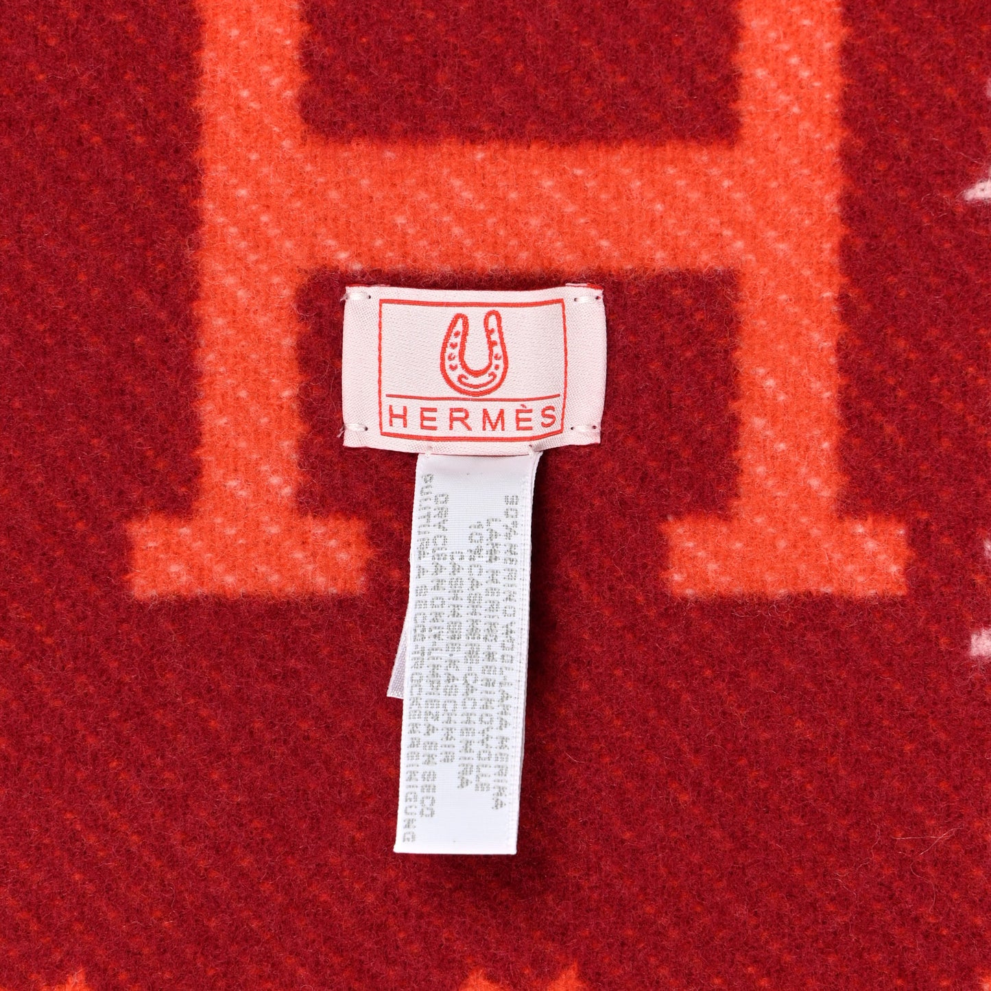 Wool Cashmere Western And Company Blanket Rouge H