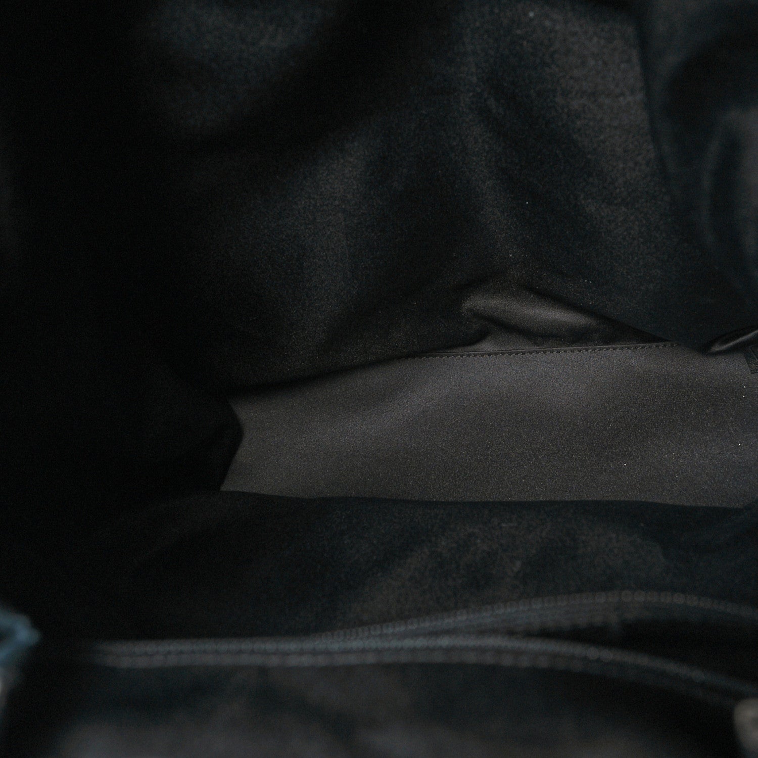 Chanel Sequin Nylon Lambskin Astronaut Essentials Backpack Black White 6 of 12