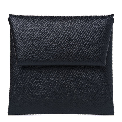 Hermes Epsom Verso Bastia Coin Purse Black Vert De Gris 1 of 4