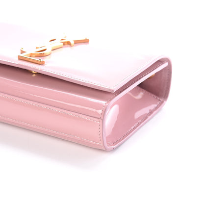 Saint Laurent Patent Small Classic Monogram Kate Satchel Dragee 10 of 10