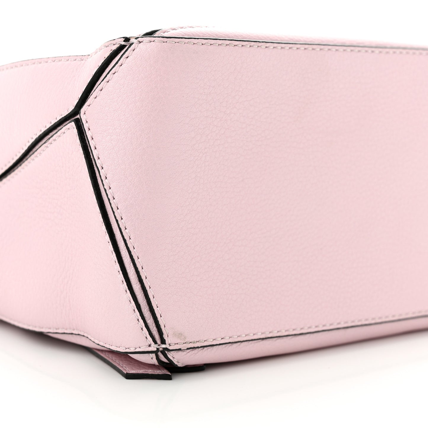 Calfskin Small Puzzle Bag Icy Pink