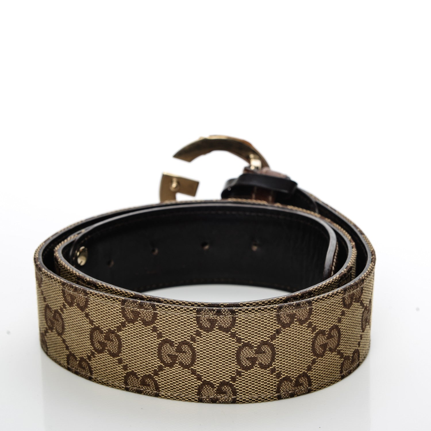 Gucci Monogram Bamboo G Belt 80 32 3 of 6