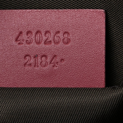 Gucci GG Supreme Monogram Blooms Large Cosmetic Case Beige Multicolor Dry Rose 7 of 11