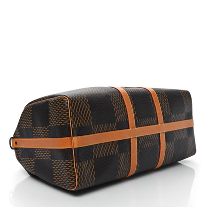 Louis Vuitton x Nigo Giant Damier Ebene Monogram Keepall Bandouliere 50 3 of 7