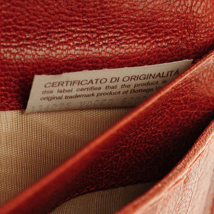 Bottega Veneta Goatskin Intrecciato Continental Wallet Pompei 8 of 8