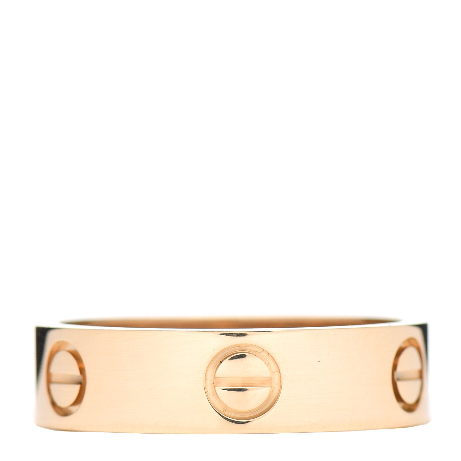 Cartier 18K Yellow Gold 5.5mm LOVE Ring 58 8.25 1 of 5