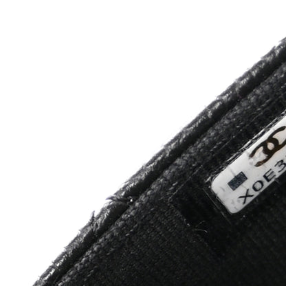 Chanel Caviar Quilted Flap Card Holder Wallet Black 8 of 9