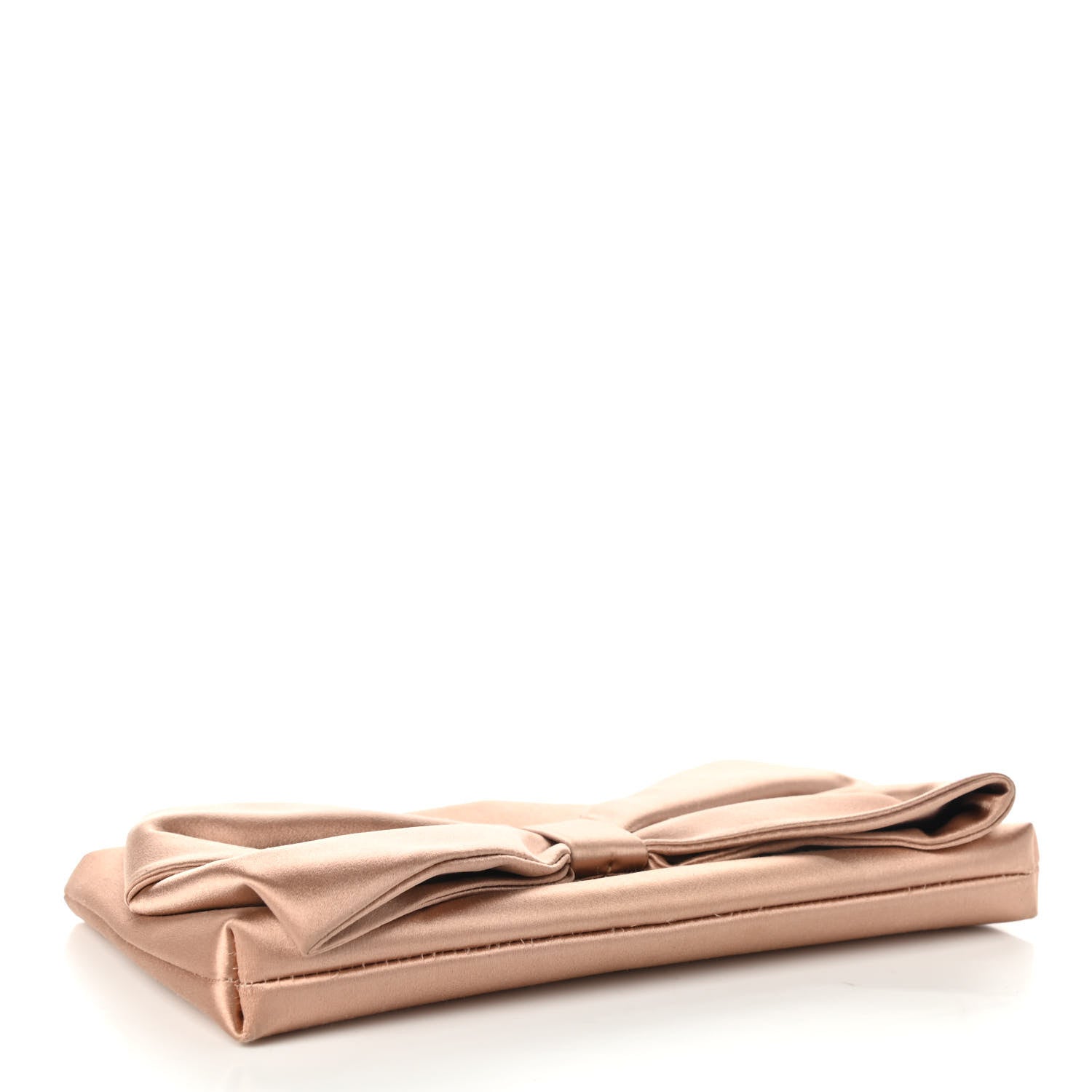 Valentino Garavani Satin Bow Clutch Poudre 4 of 10
