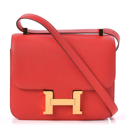 Hermes Epsom Constance 24 Rouge Tomate 1 of 20