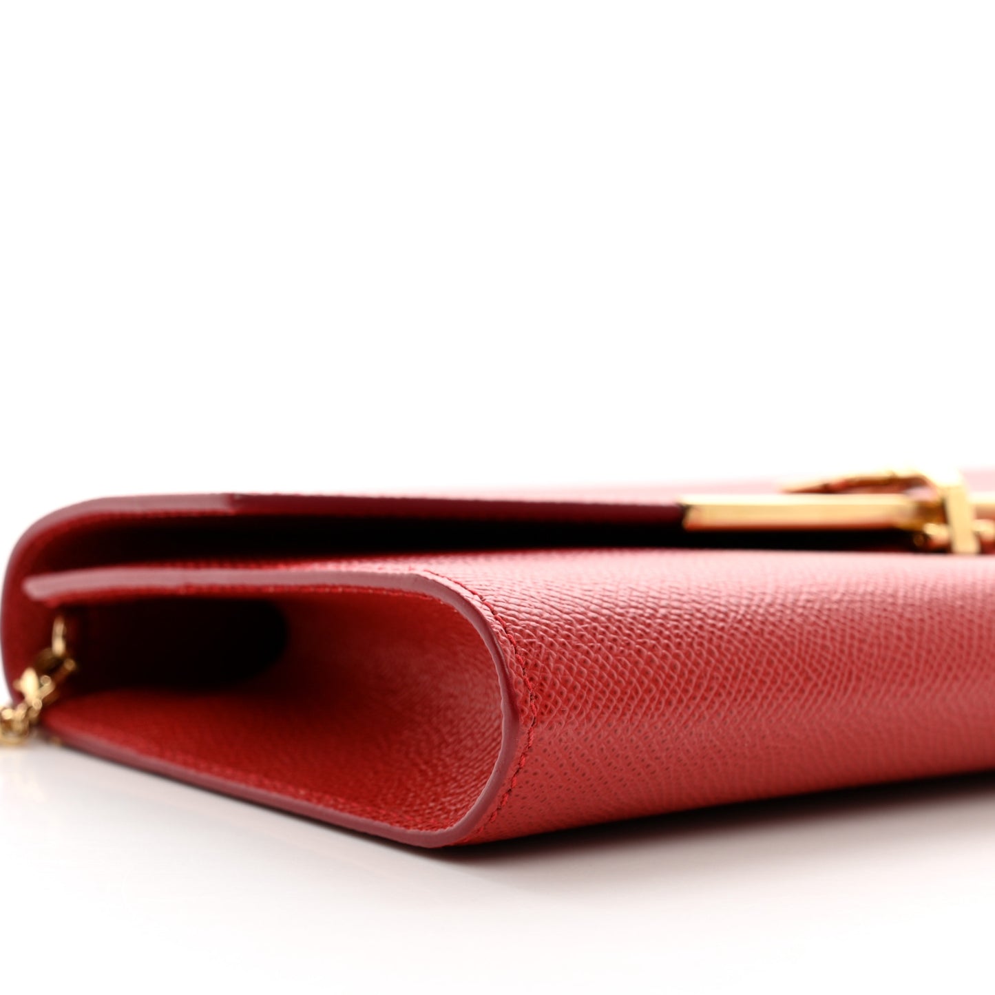 Hammered Calfskin Mini Gancini Icona Bag Lipstick