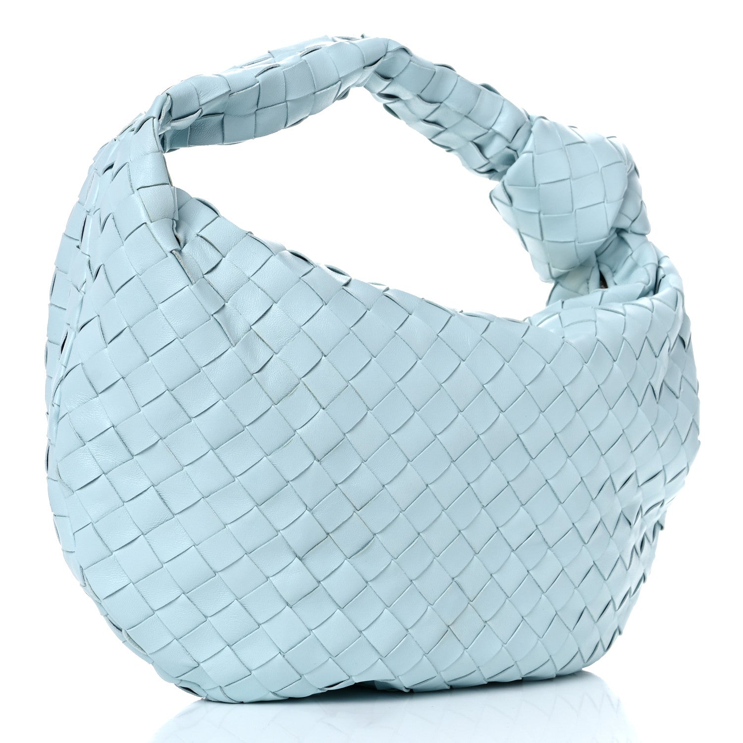 Bottega Veneta Nappa Intrecciato Teen Jodie Hobo Teal Washed 3 of 11