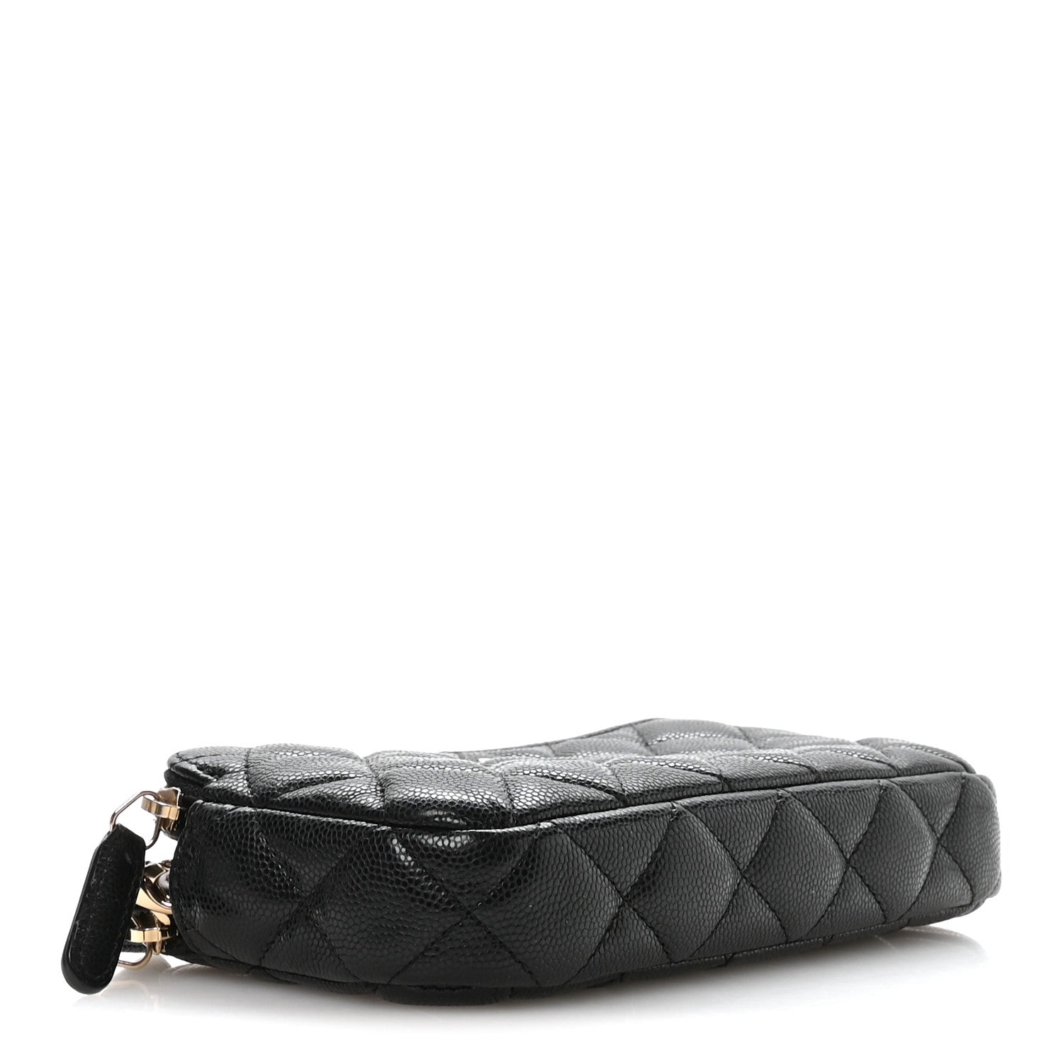 Chanel Caviar Quilted Small Clutch With Chain Black 4 of 12