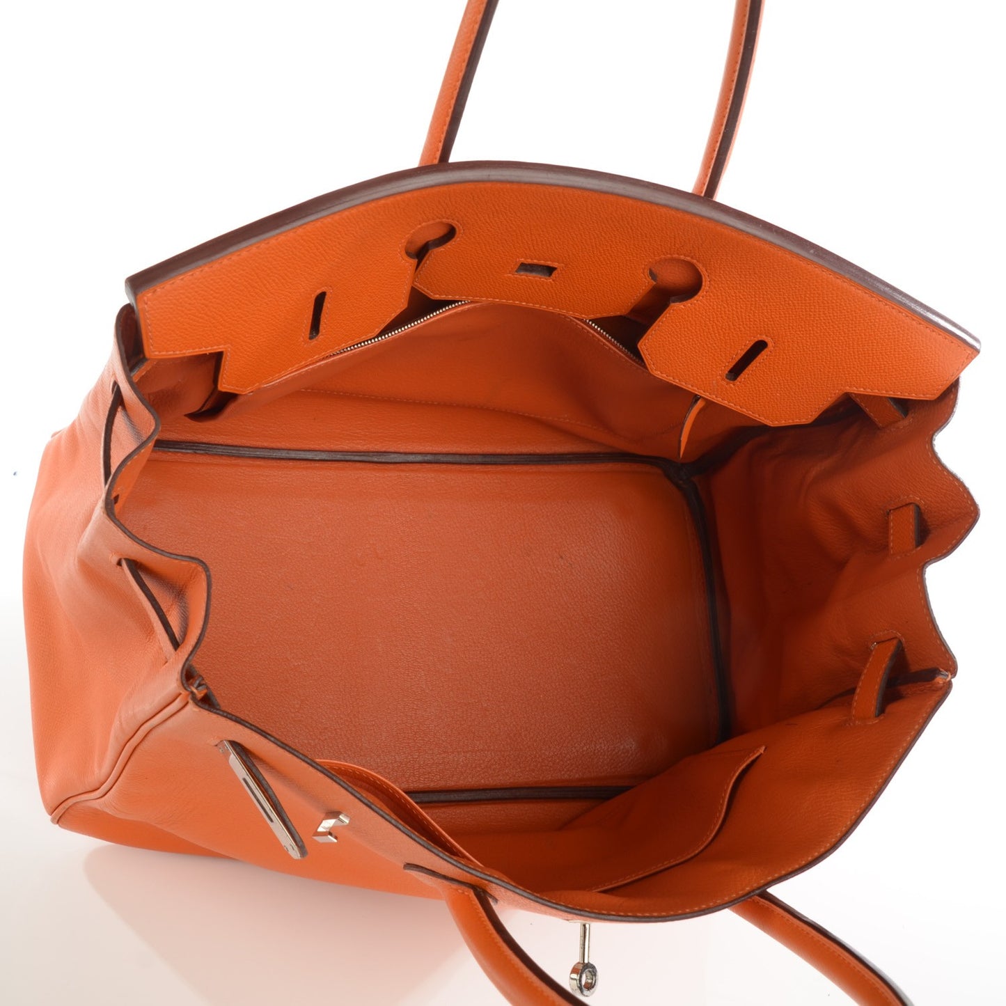 Epsom Birkin 35 Orange