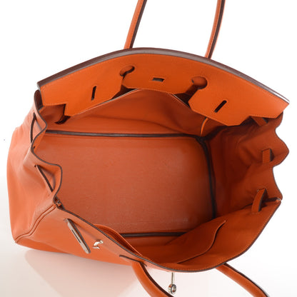 Hermes Epsom Birkin 35 Orange 9 of 20