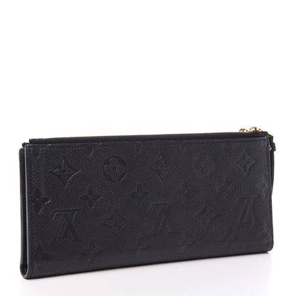 Louis Vuitton Empreinte Adele Wallet Black 2 of 6