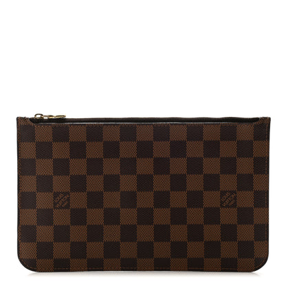 Louis Vuitton Damier Ebene Neverfull MM GM Pochette 1 of 9