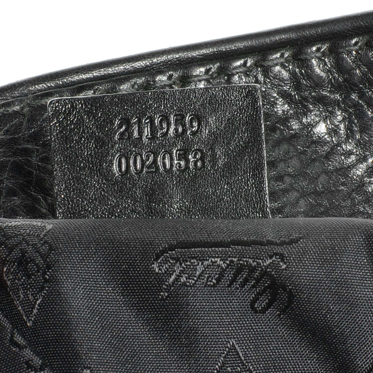 Gucci Leather Irina Tote Black 7 of 7