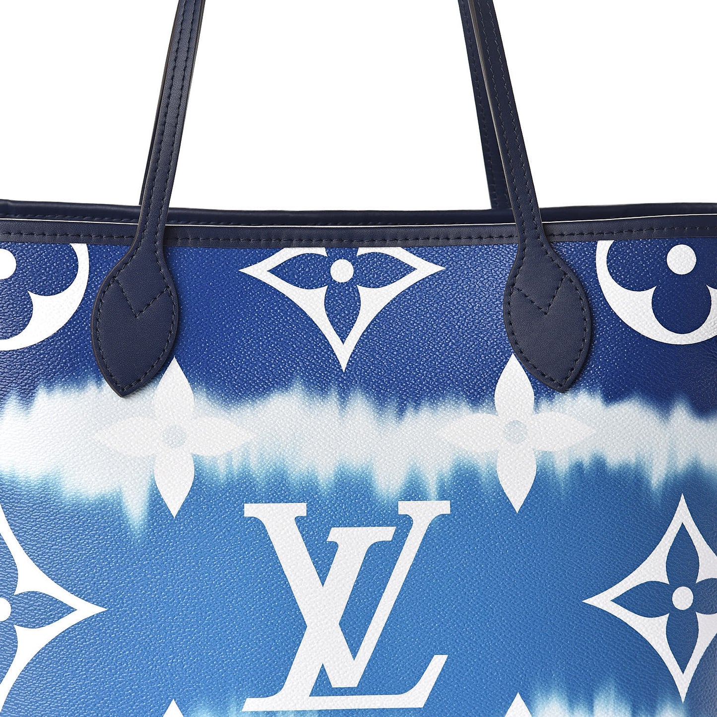 Monogram Escale Neverfull MM Blue