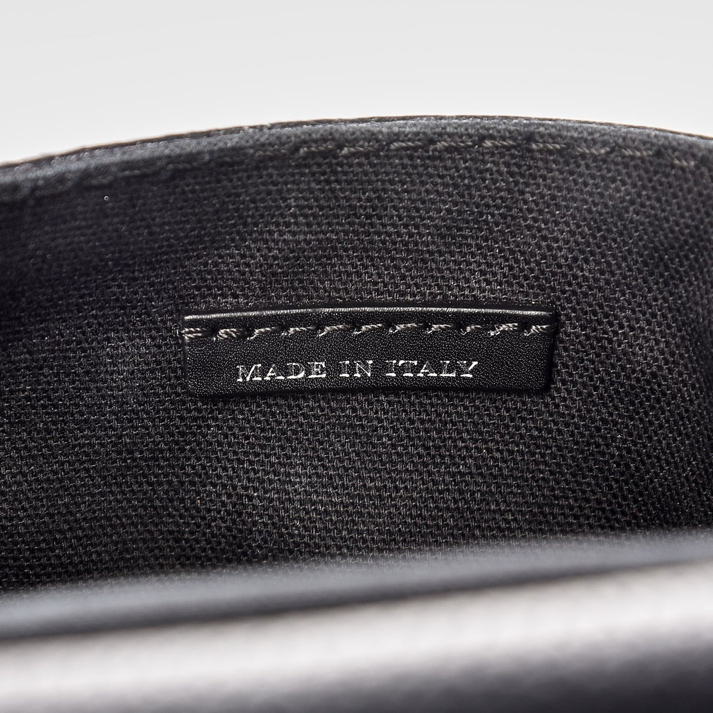 Soft Grain Calfskin Baby Bridle Saddle Bag Black