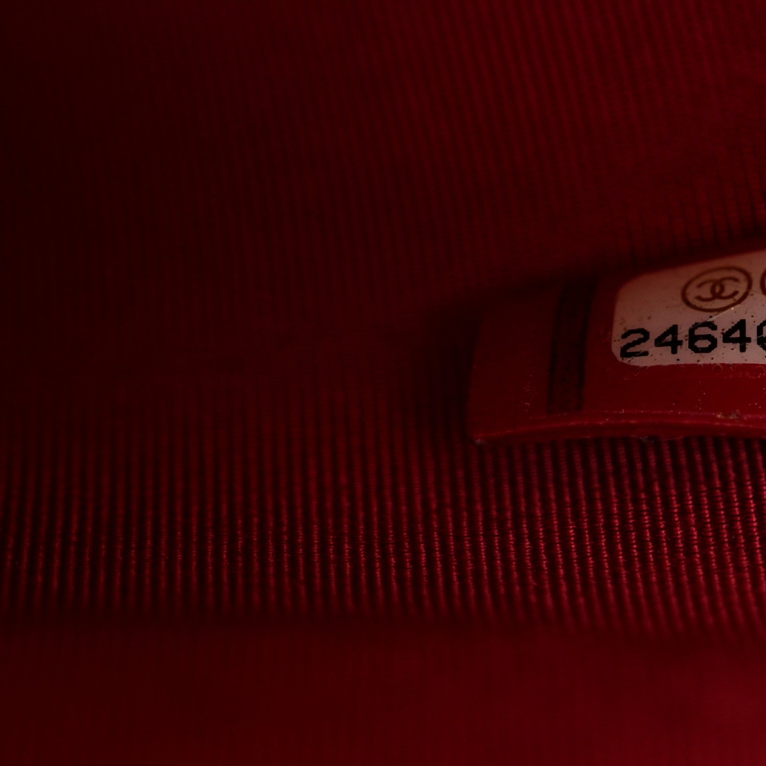 Chanel Wool Calfskin Quilted Gabrielle Pouch Clutch Black 7 of 7