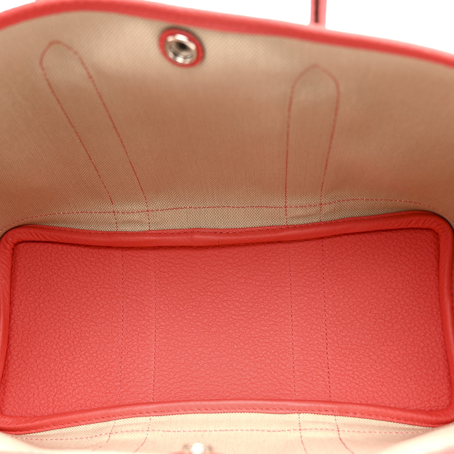 Hermes Toile Militaire Vache Country Garden Party 30 TPM Tote Beton Rose Texas 5 of 10