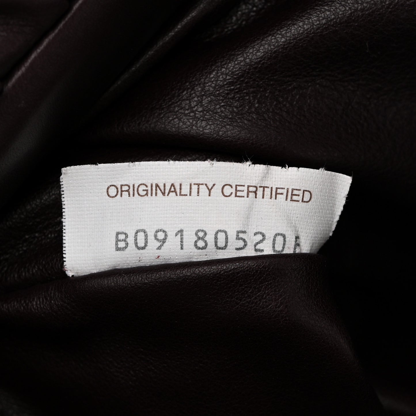 Calfskin The Pouch Chain Grape