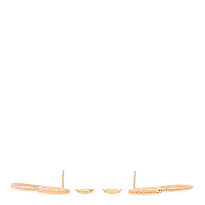 Hermes 18K Yellow Gold PM Chain d'Ancre Danae Earrings 3 of 5