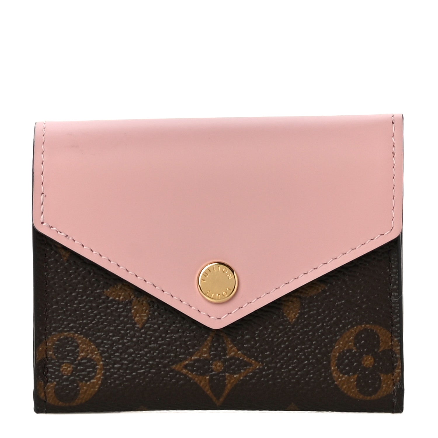 Louis Vuitton Monogram Zoe Wallet Rose Ballerine 1 of 10