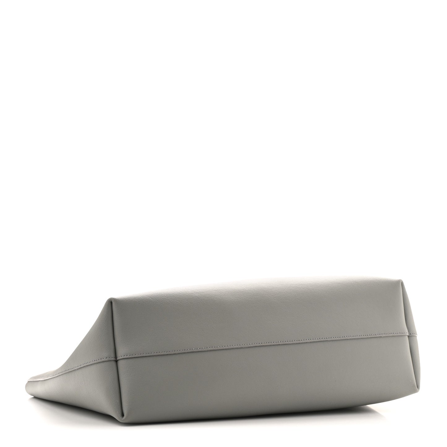 Calfskin Large Shopping Tote Granite