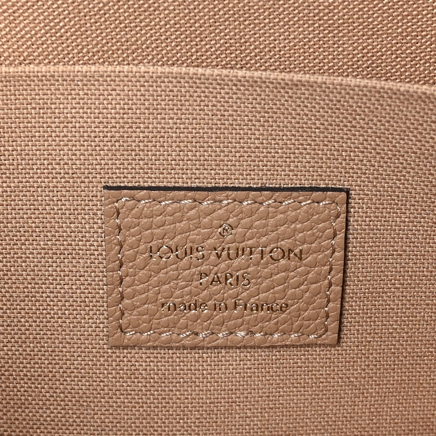 Louis Vuitton Empreinte Pochette Felicie Chain Wallet Papyrus 6 of 8