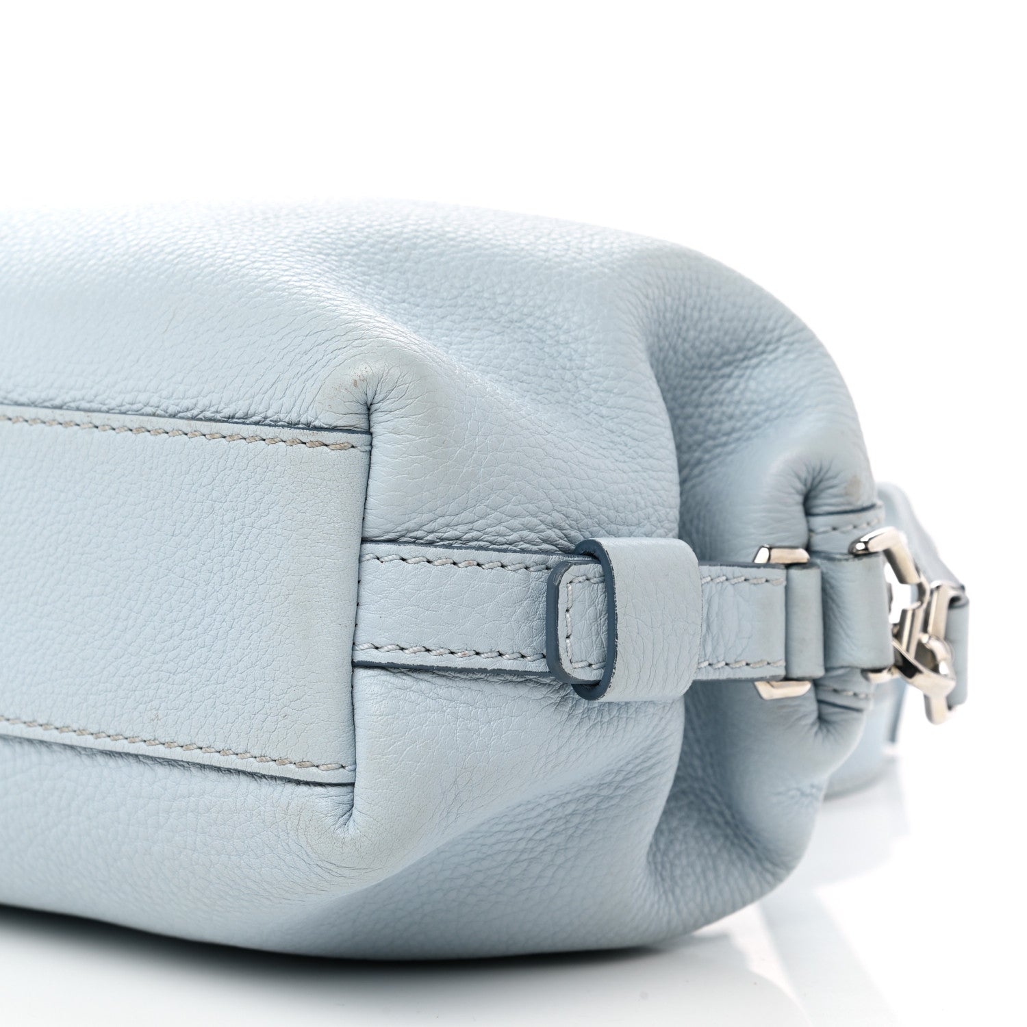 Givenchy Waxed Calfskin Micro Nightingale Baby Blue 11 of 12