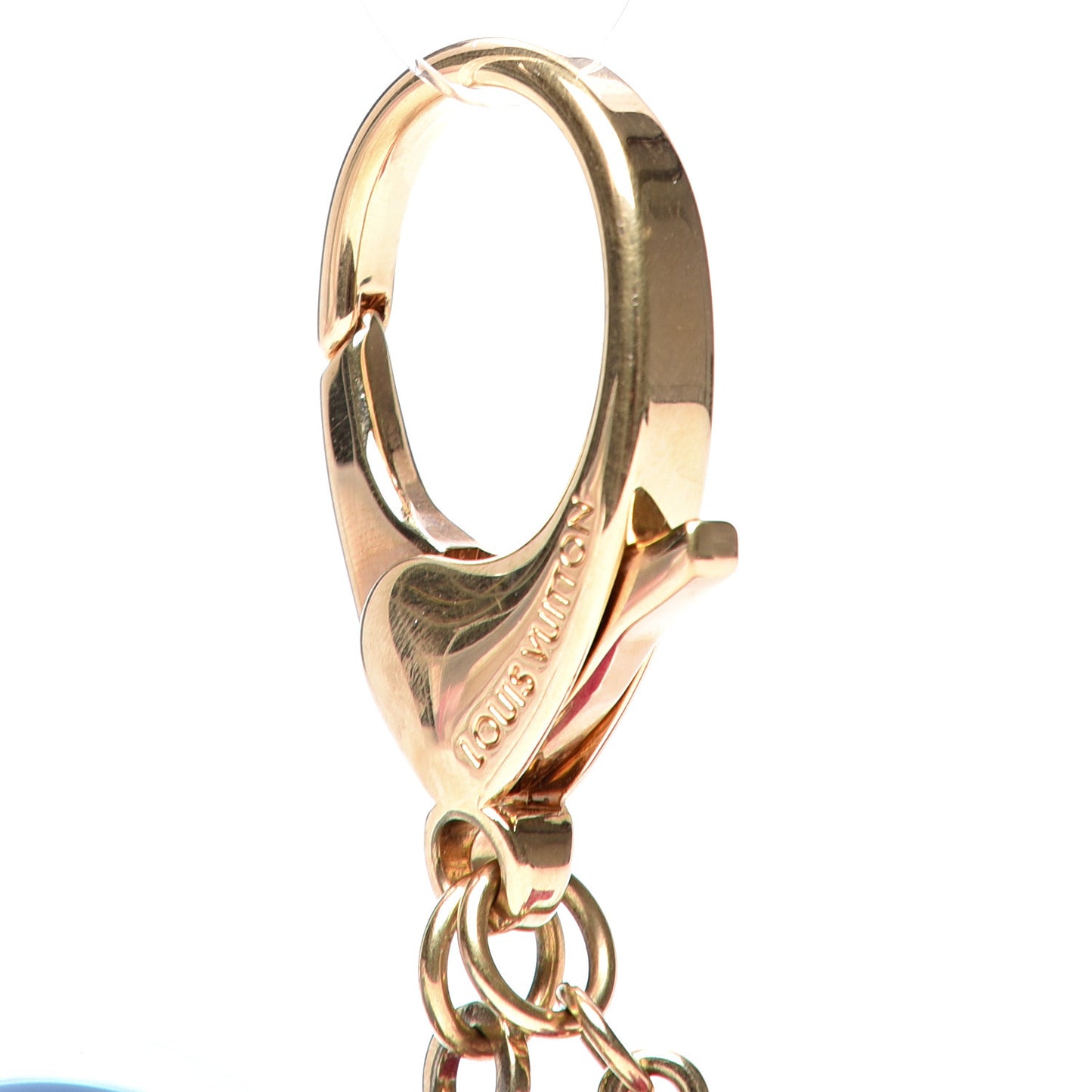 Resin Playtime Bag Charm Marron