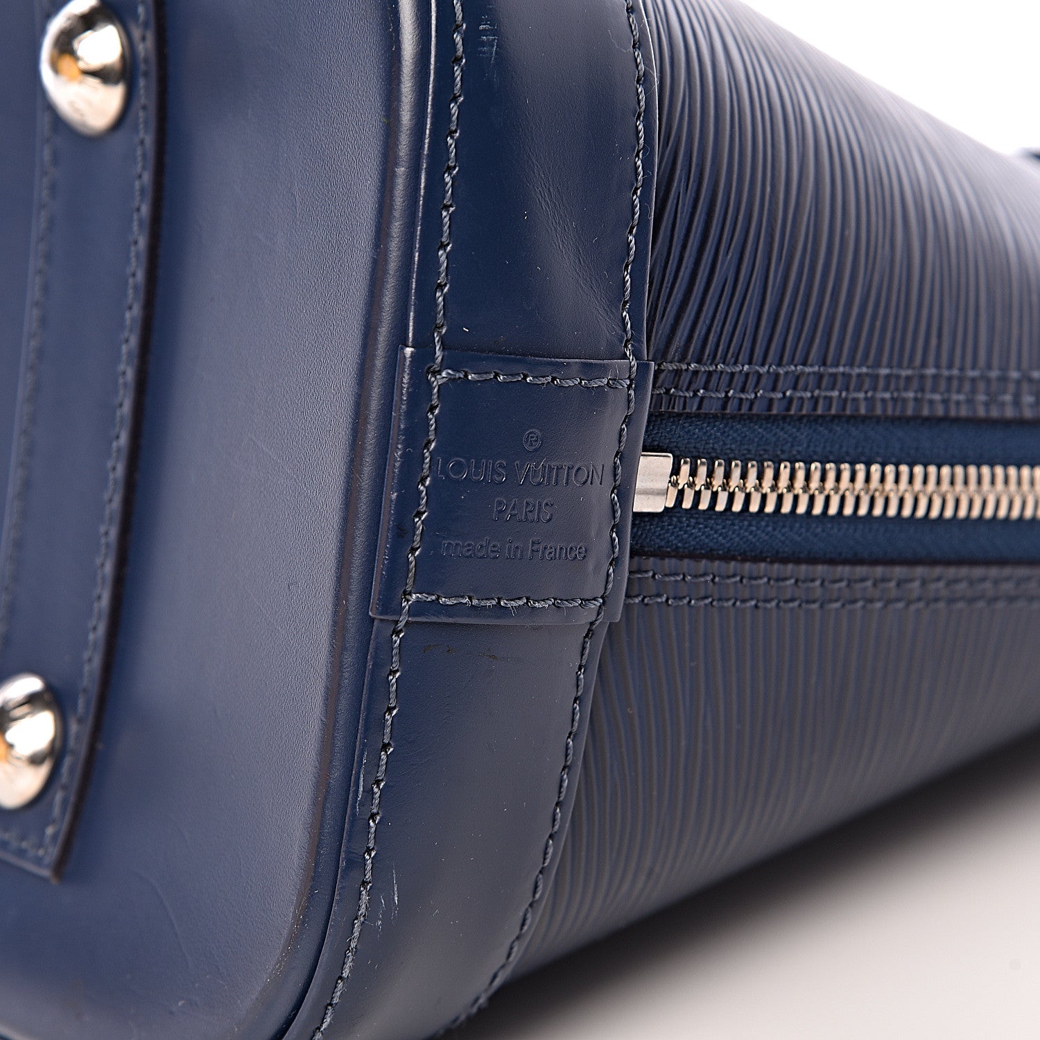 Louis Vuitton Epi Alma PM Indigo 6 of 11