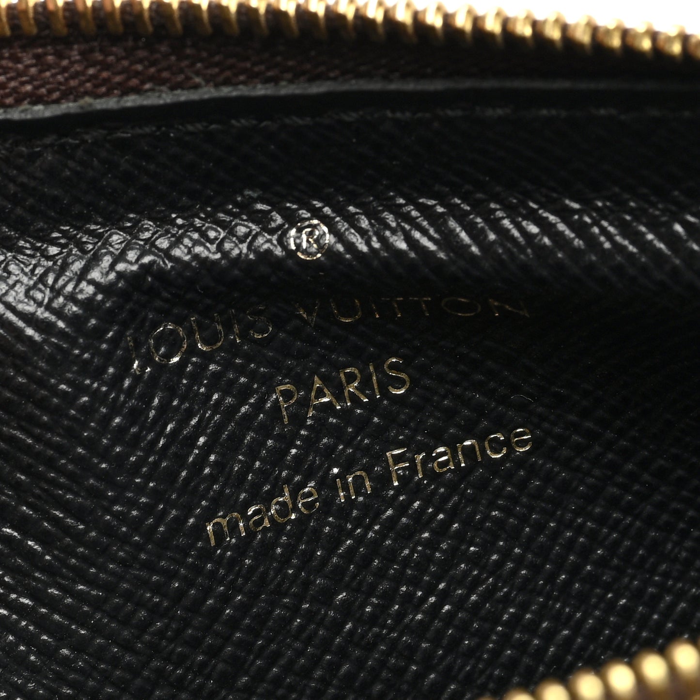 Monogram Recto Verso Card Holder Black