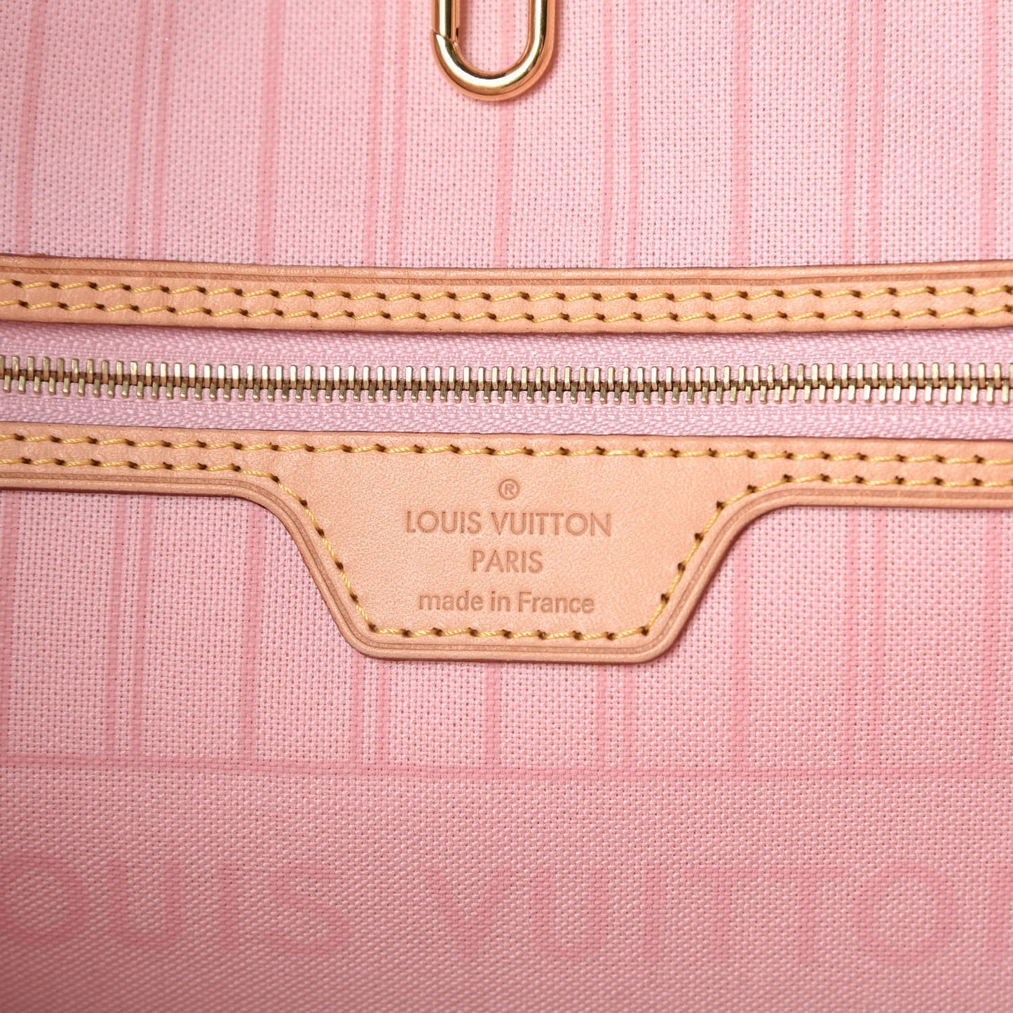Damier Azur Neo Neverfull MM Rose Ballerine