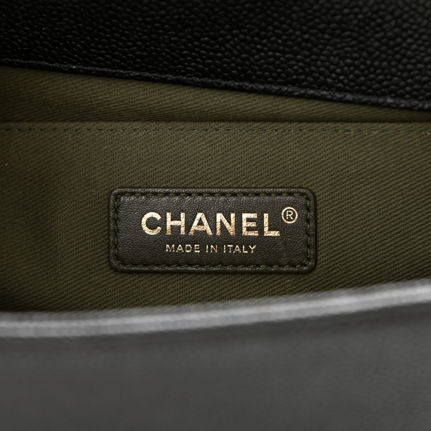 Chanel Caviar Quilted Medium Boy Flap Black 6 of 9