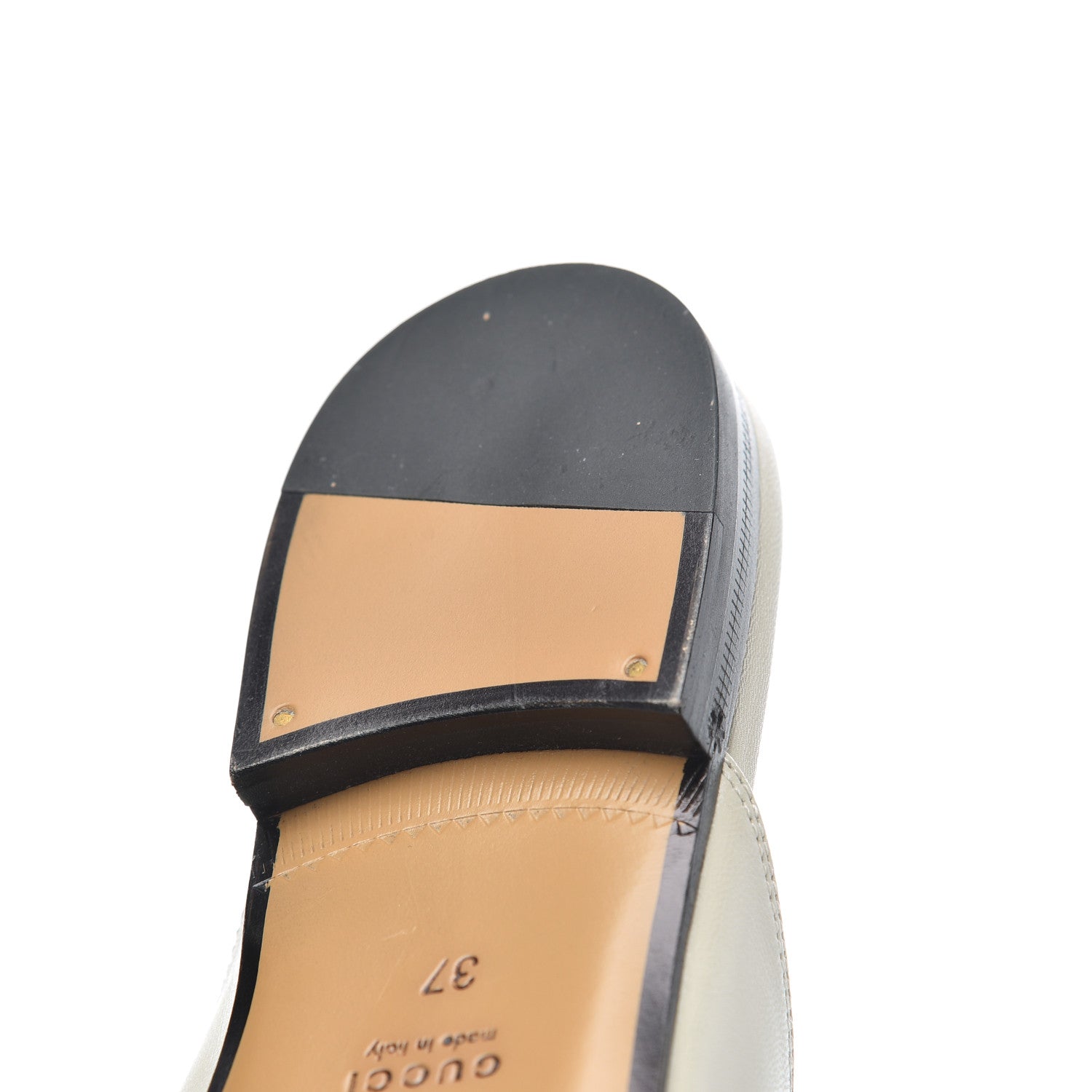 Gucci Malaga Kid Womens Princetown Slippers 37 Mystic White 16 of 17