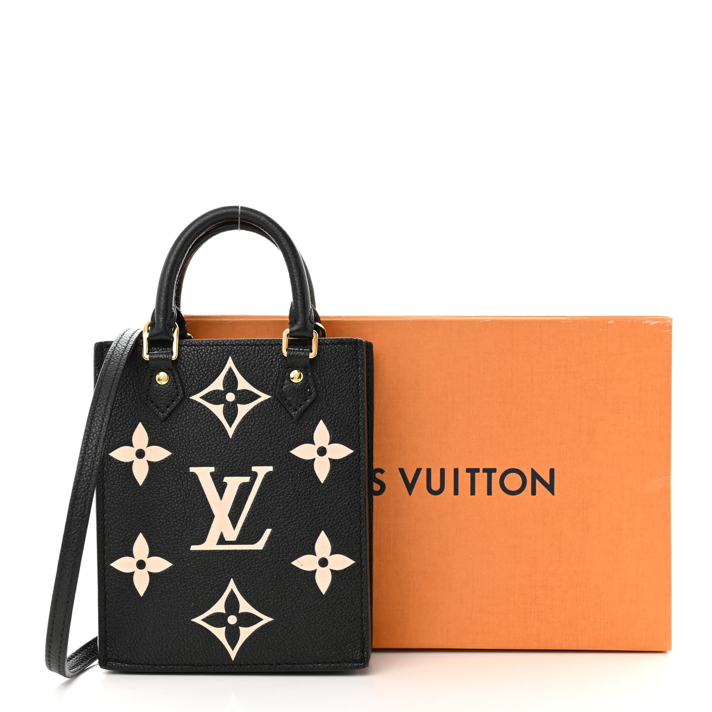 Empreinte Monogram Giant Petit Sac Plat Black Beige
