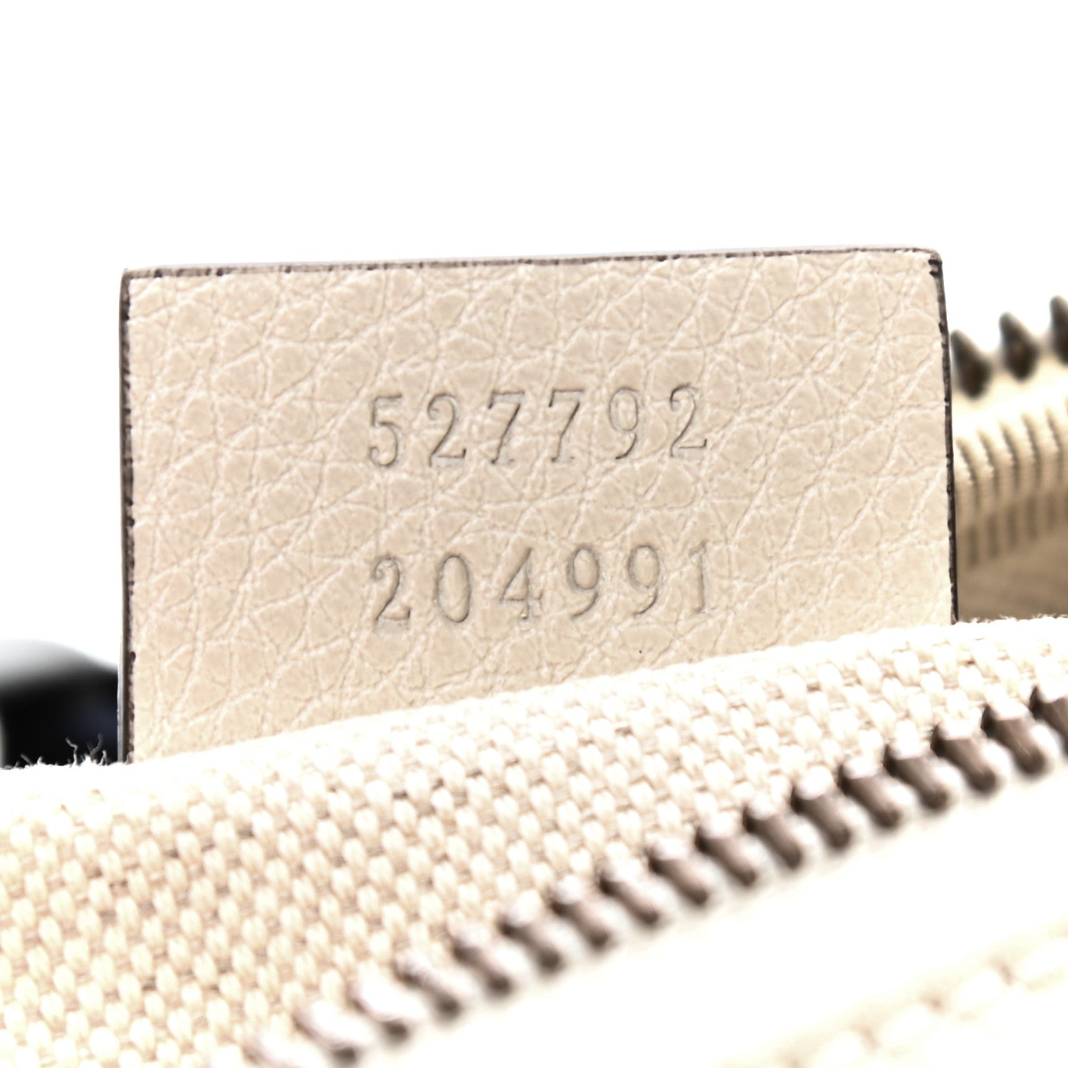 Gucci Grained Calfskin Small Logo Belt Bag White 7 of 9