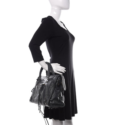 Balenciaga Agneau Classic Hardware City Anthracite 2 of 12