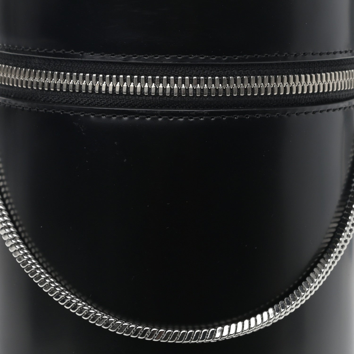 3.1 Phillip Lim Smooth Calfskin Mini Soleil Barrel Bag Black 8 of 9