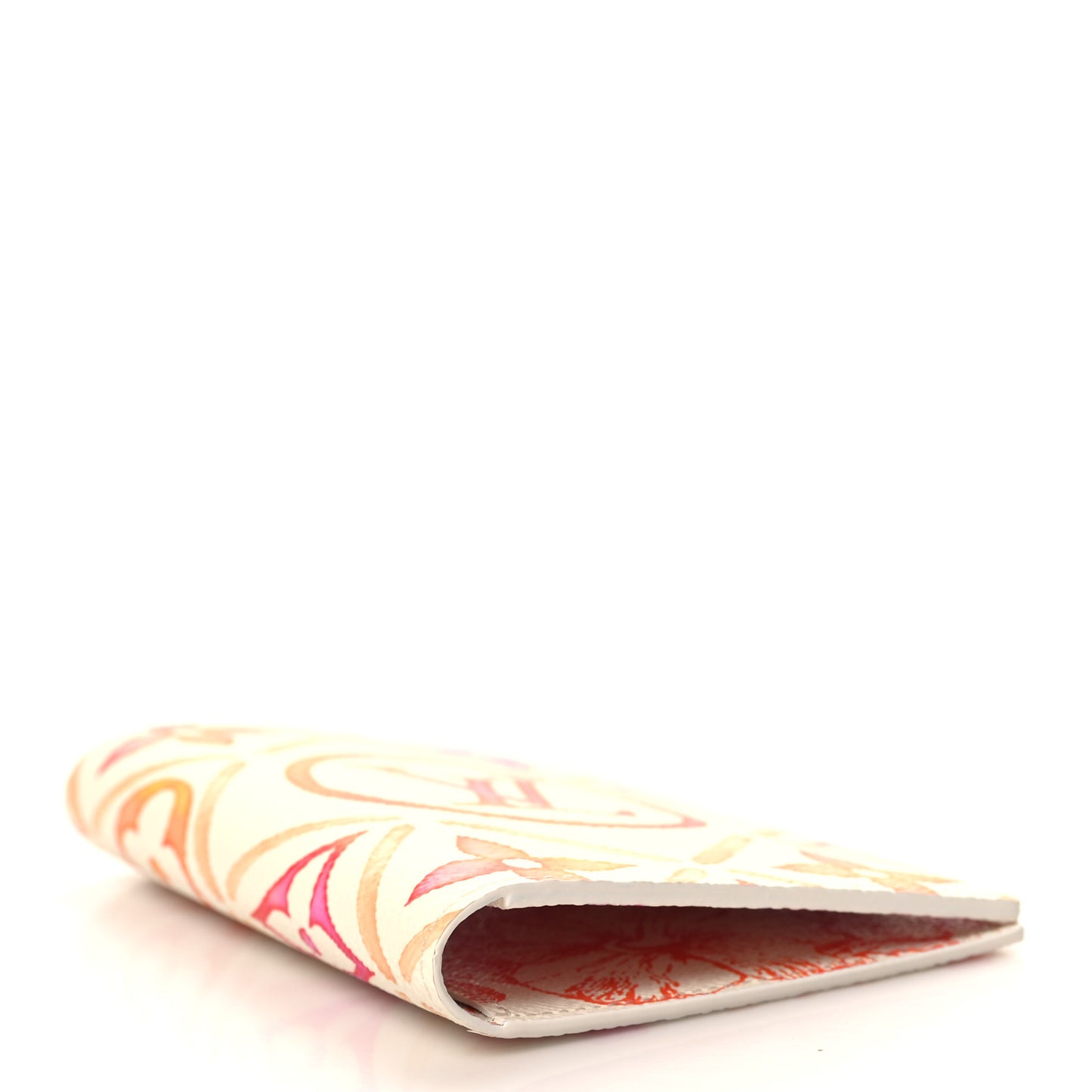 Monogram LV By the Pool Passport Cover NM Coral