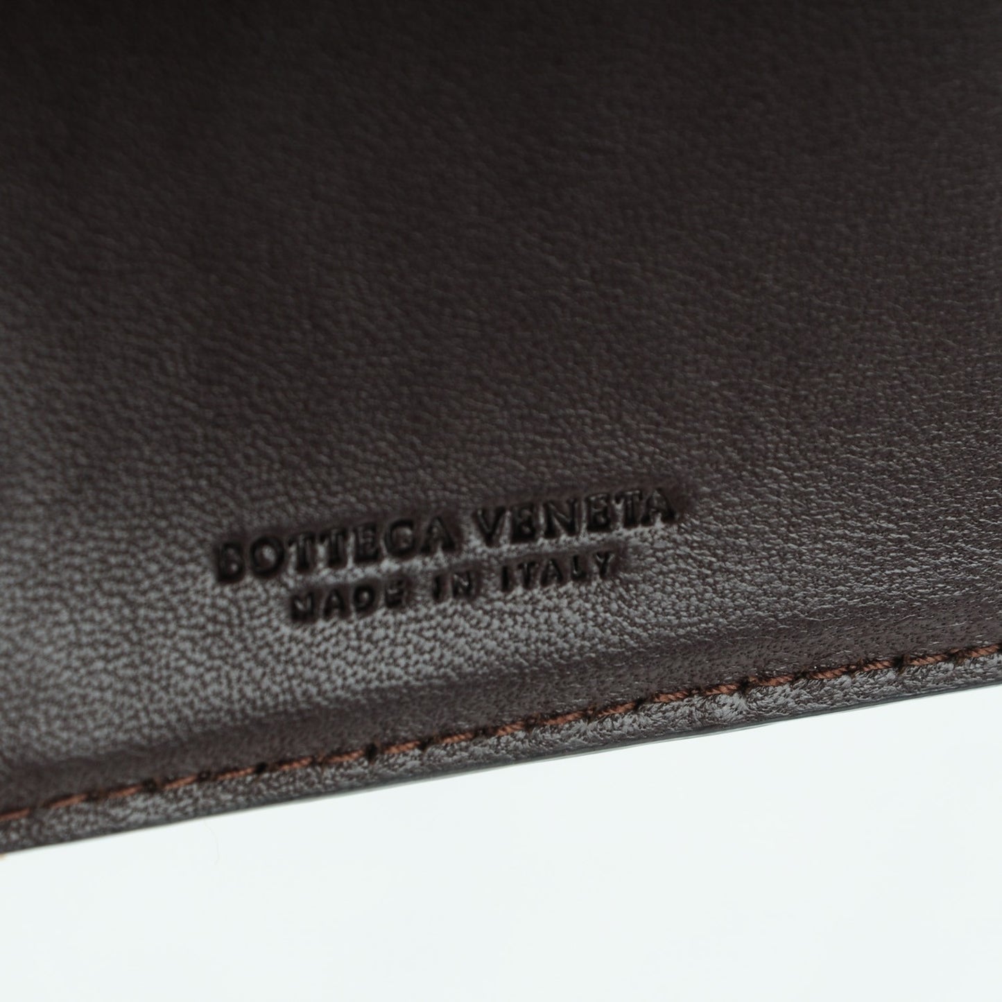 Nappa Intrecciato Continental Wallet Ebano