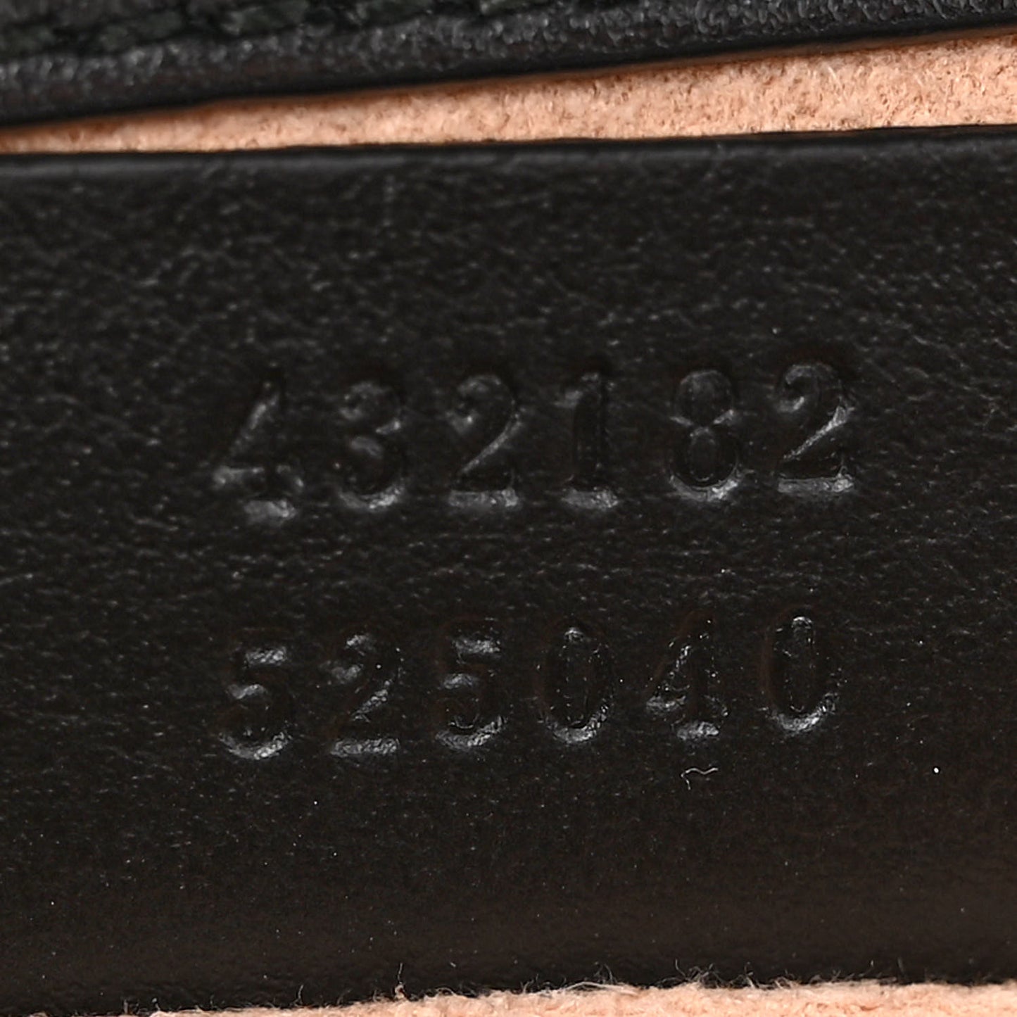 Calfskin GG Supreme Monogram Small Padlock Shoulder Bag Black Gold