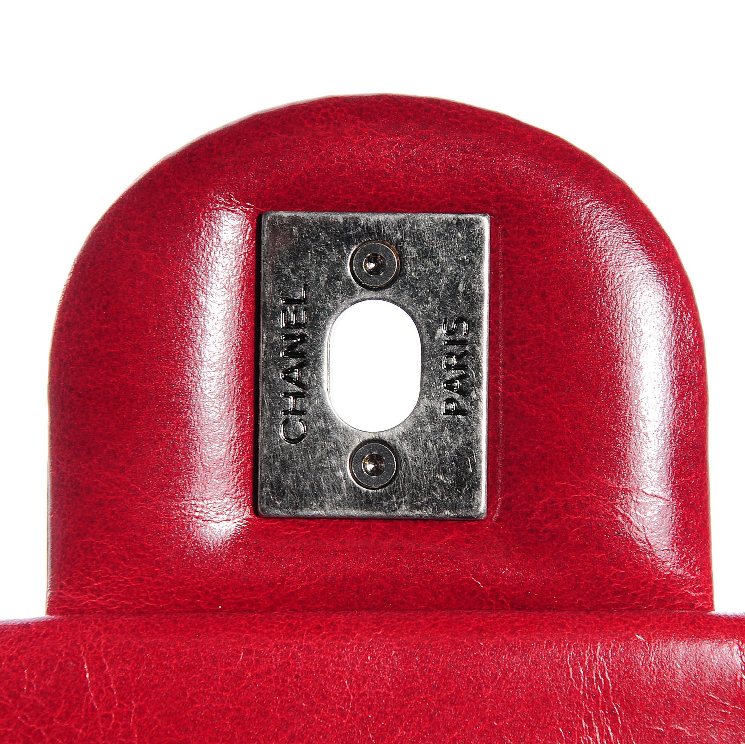 Chanel Glazed Calfskin Small Flap Red 6 of 8