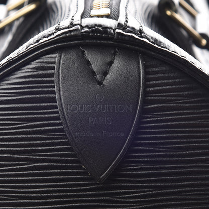 Louis Vuitton Epi Speedy 30 Black 8 of 13
