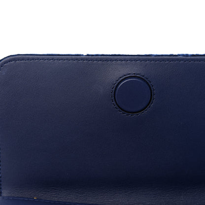 Gucci Velvet Matelasse GG Marmont Mini Bag Cobalt Blue 8 of 9